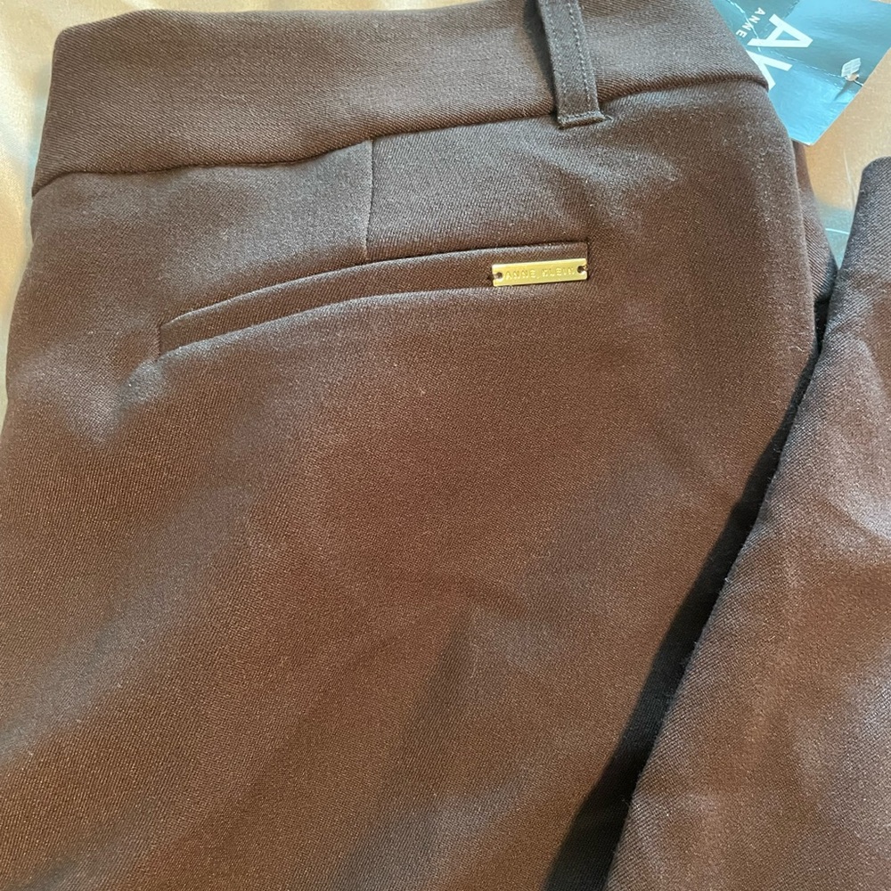 AK Brown Trousers boot cut size 10 new with tags - Picture 7 of 8